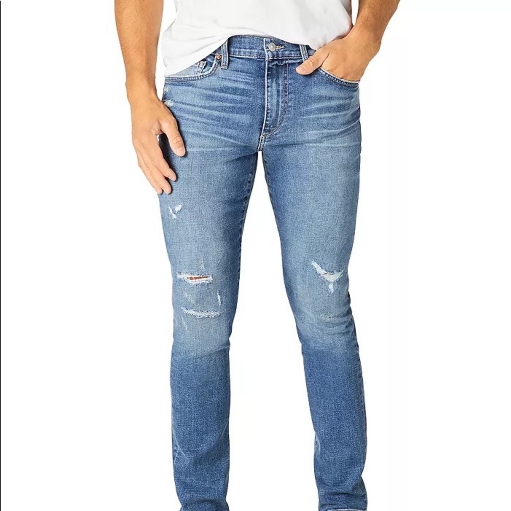 Represent skinny jeans